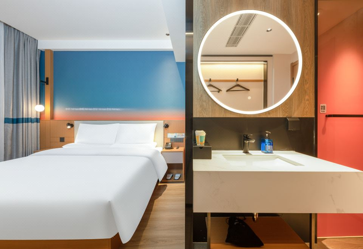 Bedroom 3, Nihao Hotel Yulin Changcheng South Road Century Plaza, Yulin