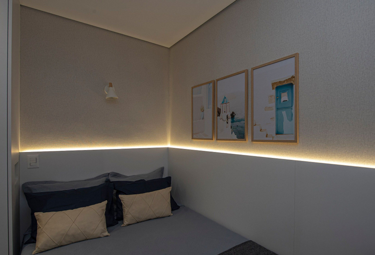 Bedroom 3, SHB - Studio Grego com Pé na Areia, Santos