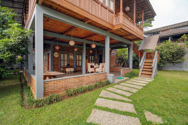 Outdoor dining, Villa Bumi Anindhita Lembang By ARBA, Bandung