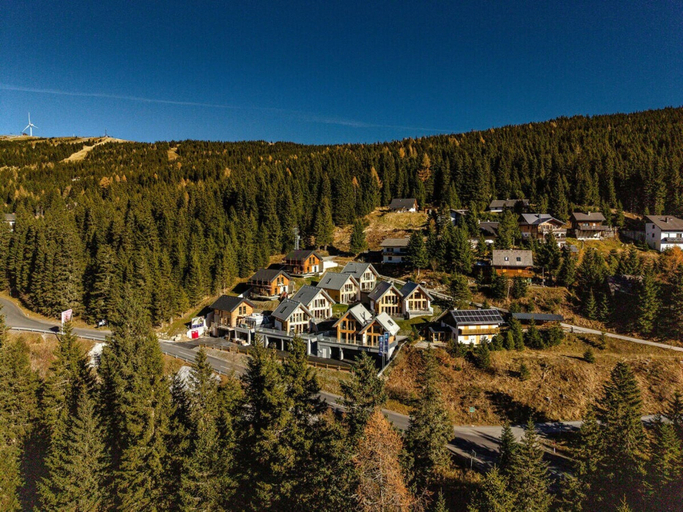 Aerial view, Cabin in Niederwolz With Sauna, Murau