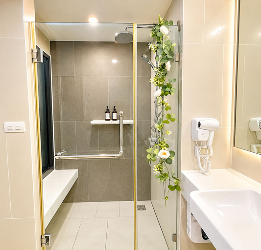 Bathroom 3, Private Access to the Beach in Pattaya Jomtien, Sattahip