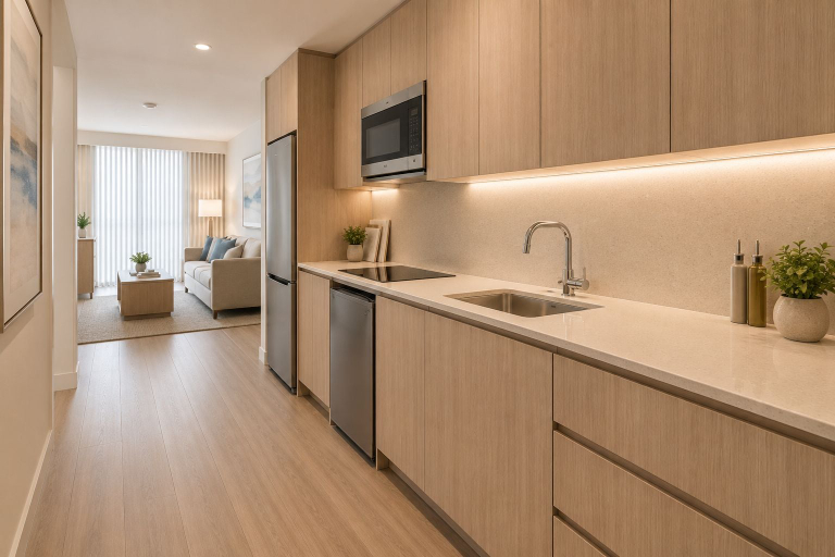 Private kitchen, Downtown Top Suites - S Avenue, Toronto