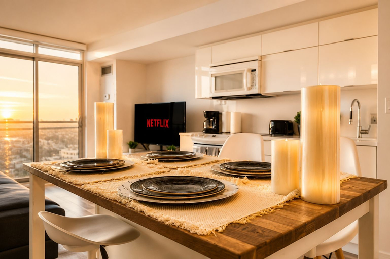 Private kitchen 2, The Elara Suites, Toronto