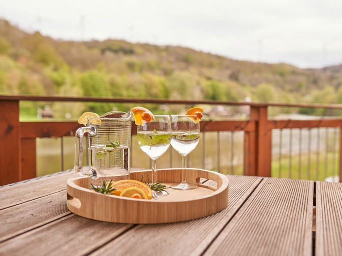 Outdoor dining 3, Holiday Apartment Mila OG, Mayen-Koblenz