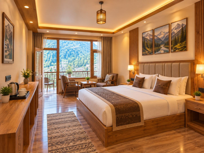Room 4, Sunshine By Nature Crest Kasol, Kullu