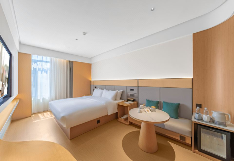 Bedroom 2, Ji Hotel Jiangyan Wanda Plaza RT-Mart, Taizhou