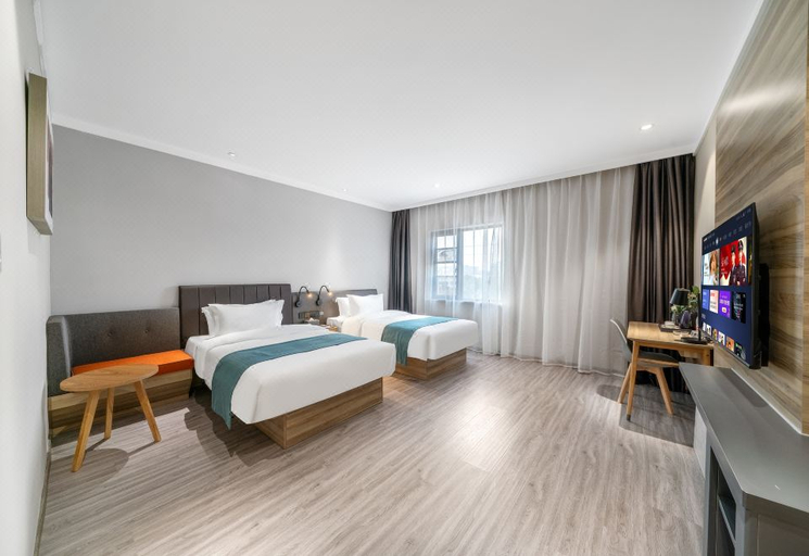 Bedroom 2, Borrman Hotel Suzhou North Railway Station Cailian Plaza, Suzhou