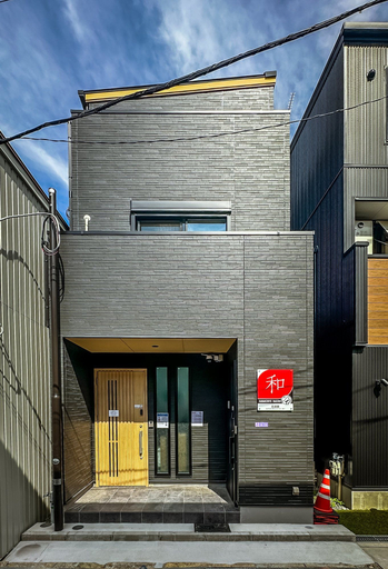 Exterior detail, HANASTAY NAGOMI, Osaka