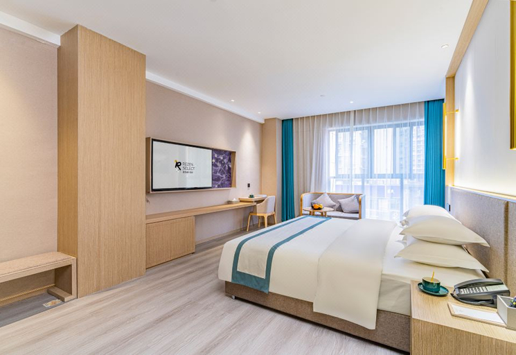 Bedroom 2, Rezen Select Hotel Guanghan High-Speed Railway Station, Deyang
