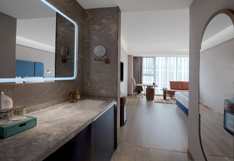 Bathroom 3, Lanou International Hotel, Antai Plaza, Rizhao University City, Rizhao