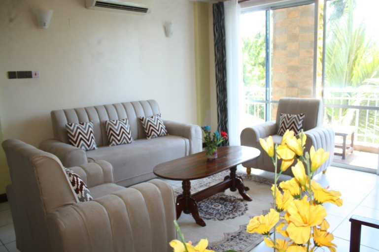 Living area 3, Lido beachfront resort, Kisauni