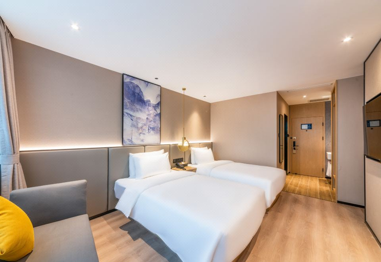 Bedroom 2, Starway Hotel Yinchuan Dongfanghong Square, Yinchuan