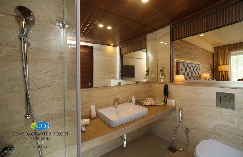 Bathroom 5, Uday Backwater Resort, Alappuzha