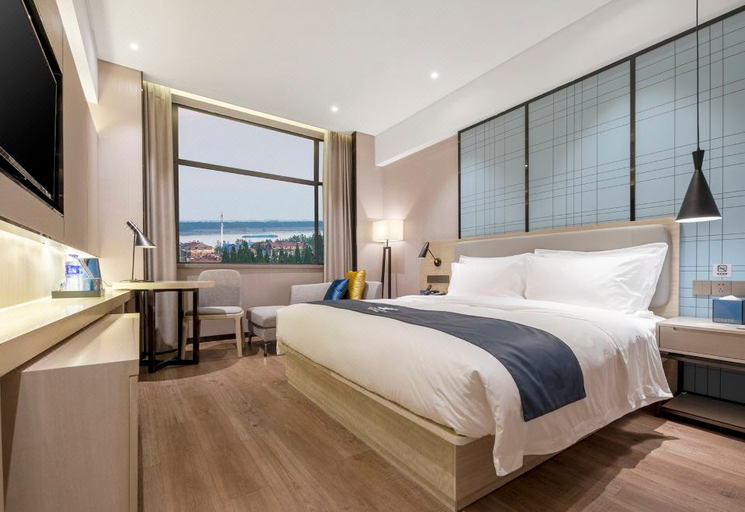Bedroom 2, Echarm Hotel Wuhan Hannan, Wuhan