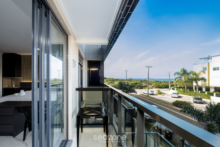 Terrace/patio, High Standard Studio on the Sand in Floripa Irb205, Florianopolis