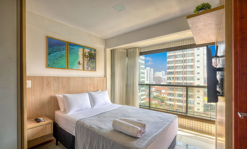 Room 4, Studio in Condo w/ Pool and Gym Ftw1106, Salvador