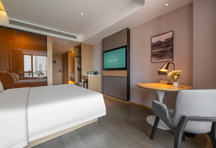 Bedroom 2, Atour Hotel Zhangjiagang Huachang Road, Suzhou