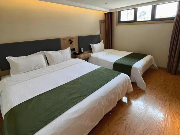 Bedroom 3, Green Tree Inn Beijing Xicheng District Dashilan E, Beijing