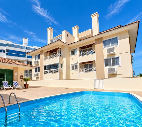 Pool, Apart w/ Gourmet Area 240m From the Beach Cac0301, Florianopolis