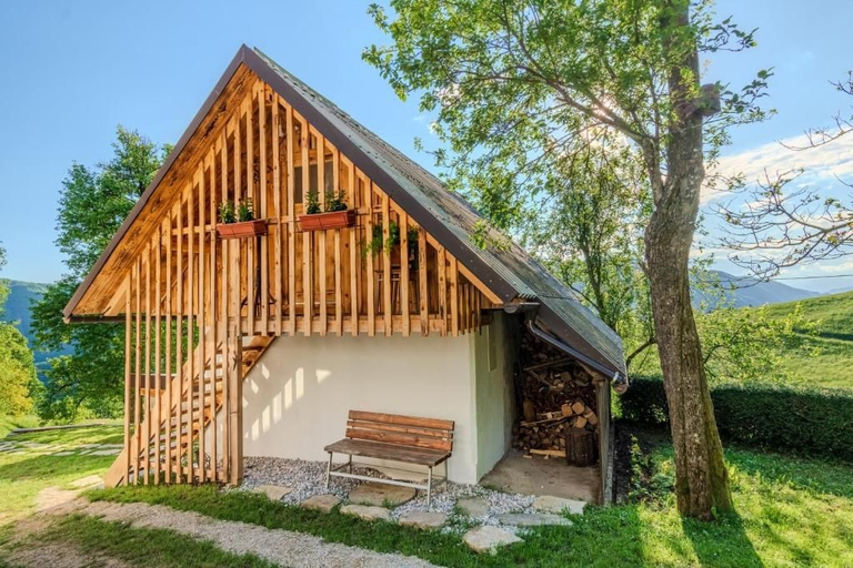 Exterior 2, Holiday Homes Pr Pelaku with Sauna, Tolmin