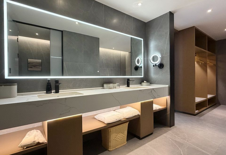 Bathroom 3, Atour Hotel Jinan West Station East Square, Jinan