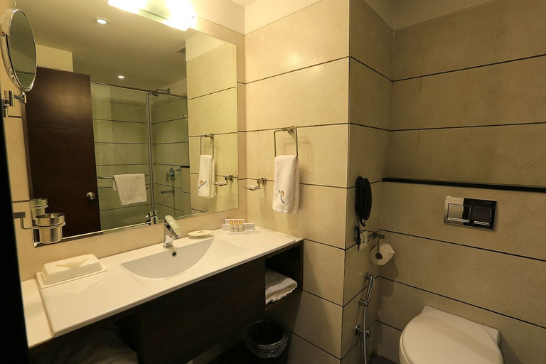 Bathroom, Nandankanan Hotel & Resorts, Dewas