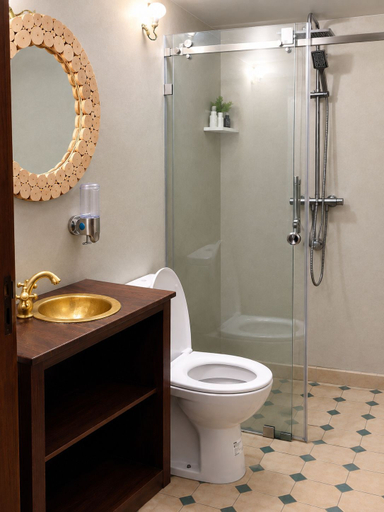 Bathroom, Riad Ouirgane Panorama, Al Haouz