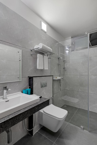 Bathroom, Vismita County, Chikmagalur