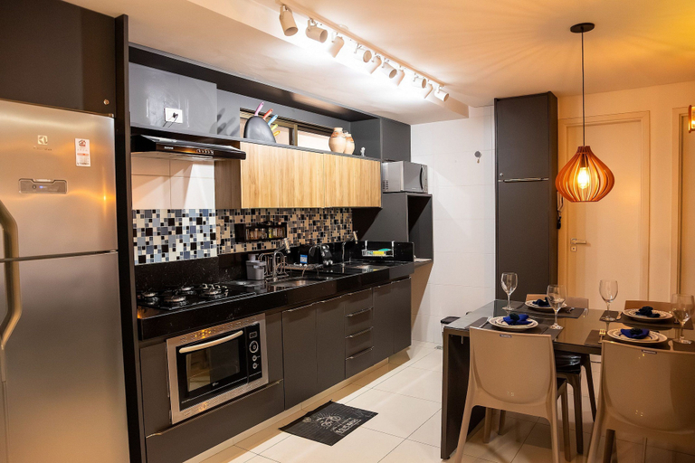 Private kitchen 2, Urbani #305 Two Bedrooms in Manaira by Carpediem, João Pessoa