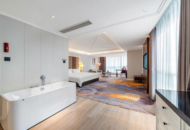Bathroom 3, Jinjiang Metropolo Hotel Xintai Diamond Building, Tai'an