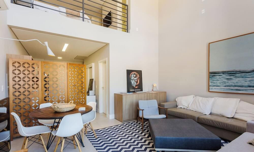 Living area 5, Duplex w Rooftop Pool 350m From the Beach Elu0311, Florianopolis