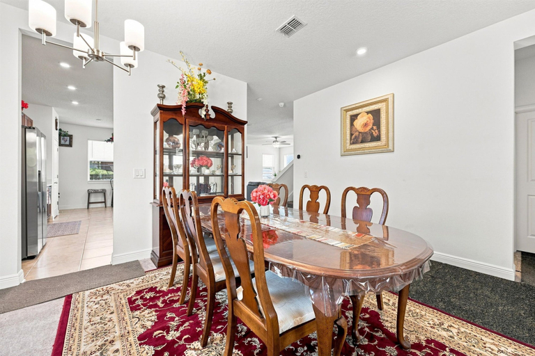 Dining, 5BR Pinellas Park Game & Fire Pit, Pinellas