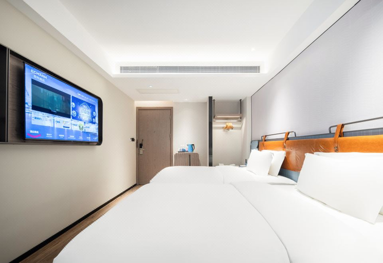 Bedroom 2, Echarm Hotel Sanya Qianguqing Duty Free Shop, Sanya