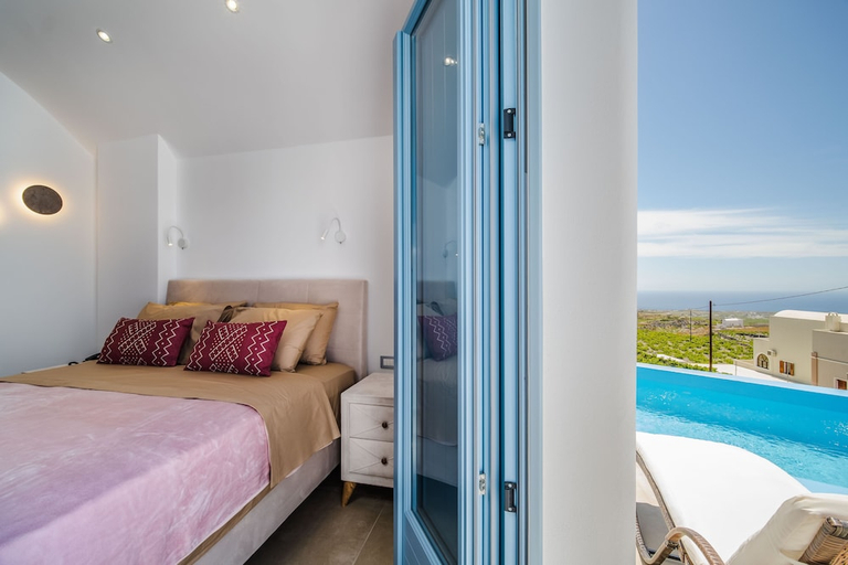 Bedroom 3, Aegean Blue Luxury Suites, South Aegean