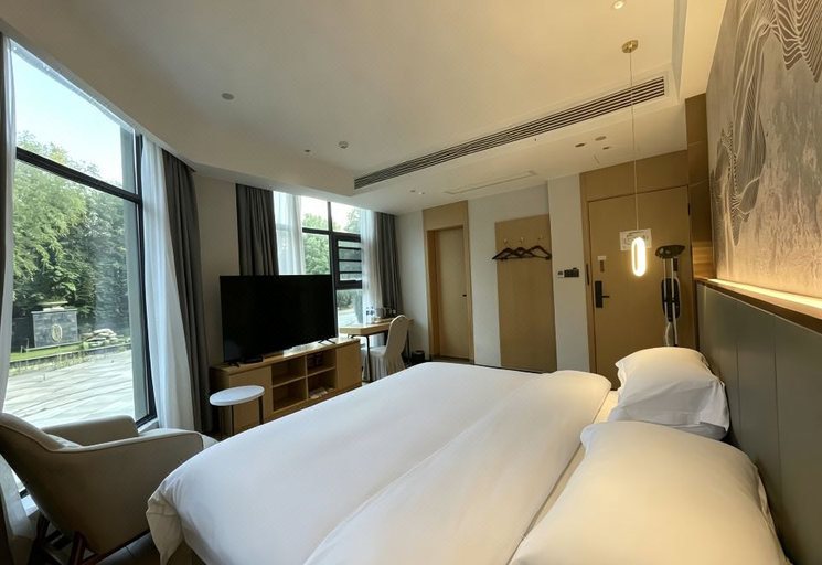 Bedroom 2, GreenTree Eastern Hotel (Lianyungang Wanda Plaza Jiangsu Ocean University), Lianyungang