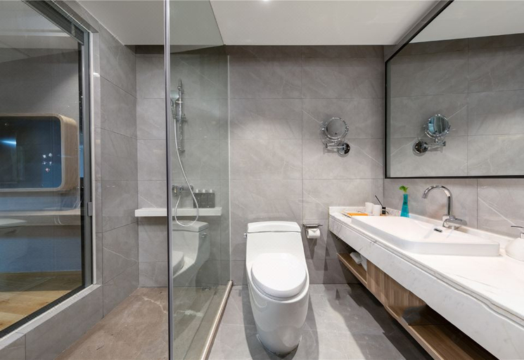 Bathroom 3, Kyriad Marvelous Hotel Shantou Chaoyang Mingrun Plaza, Shantou