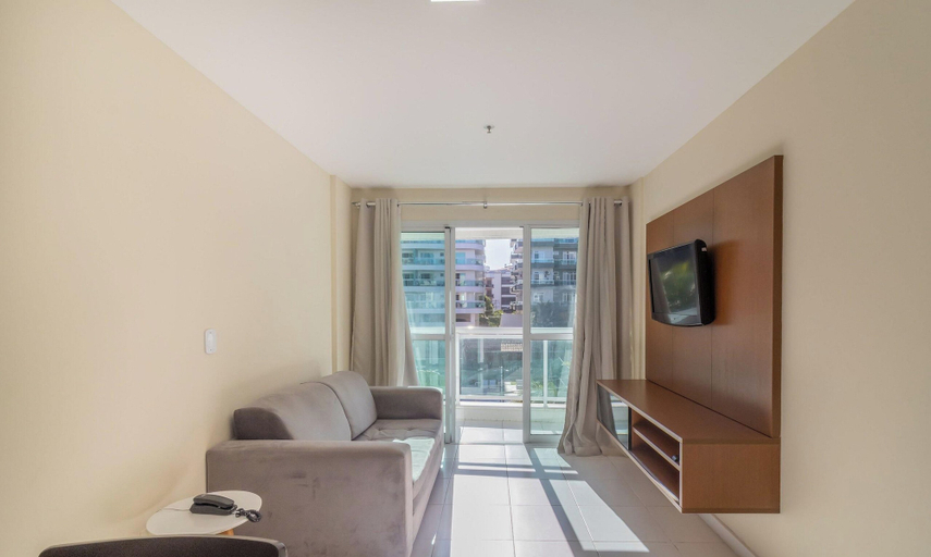 Living area, Apt Between Braga Beach and Forte Beach - Fmi0218, Cabo Frio