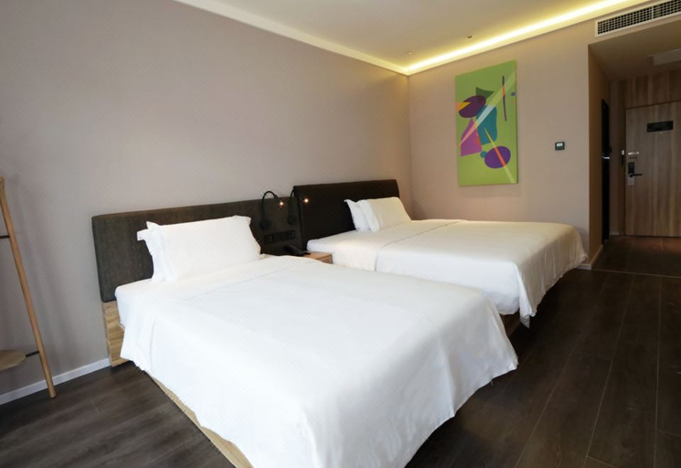 Bedroom 2, Hanting Hotel Tianjin Nankai Wangdingdi Metro Station, Tianjin