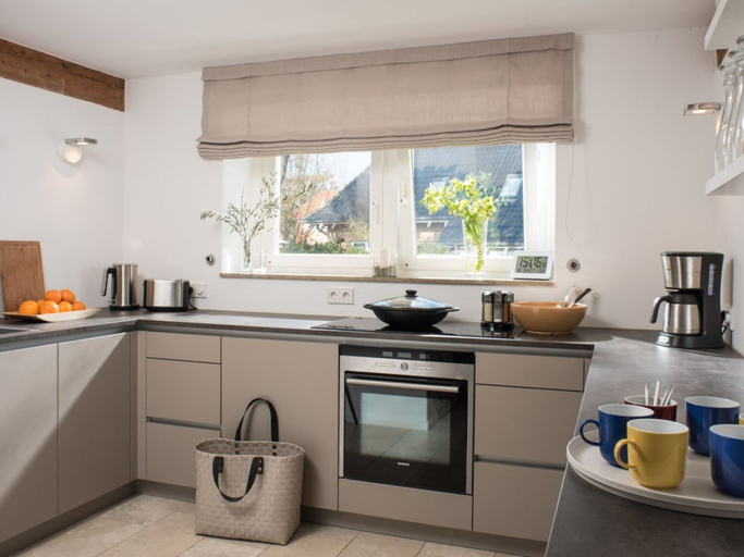 Private kitchen 4, Holiday Home With 3 Bedrooms, Nordfriesland