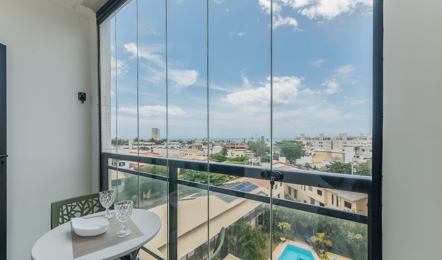 Dining 3, Fully Equipped Apartments in a Building With a Pool and Gym, 280m From the Beach - Clfs, Salvador