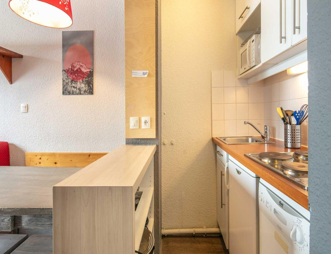 Private kitchen 2, Apartment Near Ski Lifts, Savoie