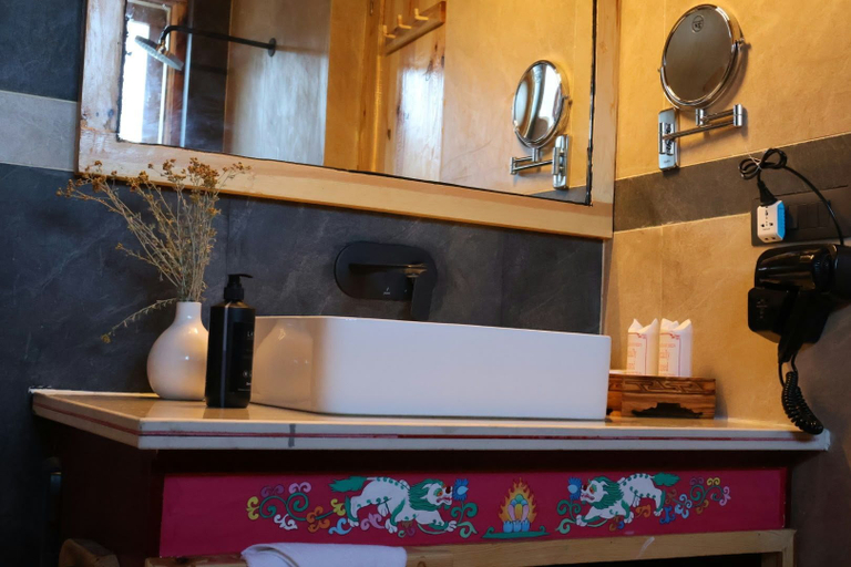 Bathroom 4, Changpa Lodge, Leh