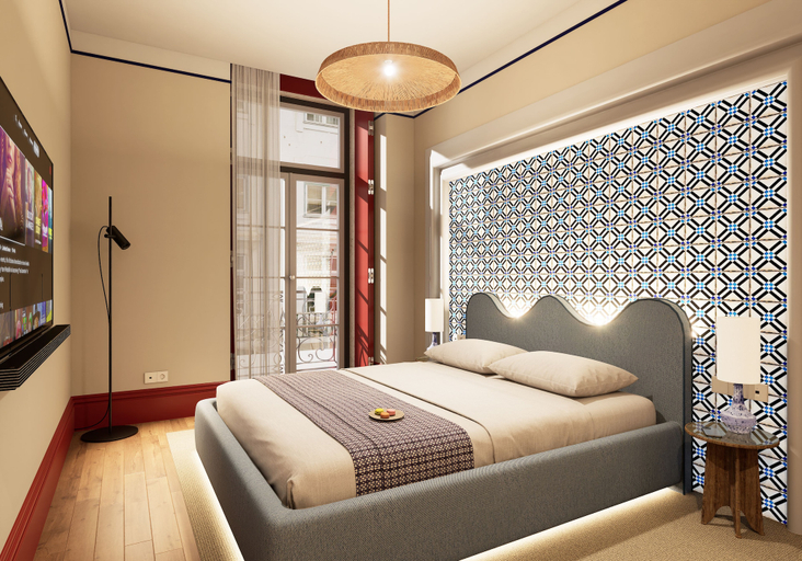 Room 2, Oddly Hotel Lisbon, Lisbon
