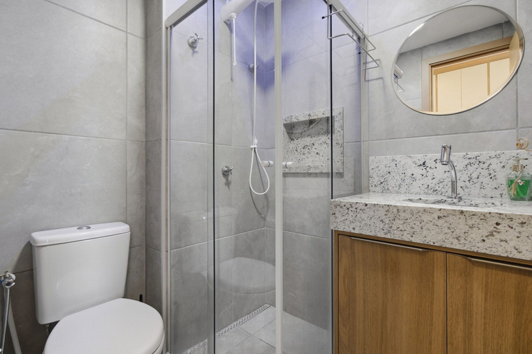 Bathroom 3, Atlantic Ocean Sea View in Barra by Carpediem, Salvador