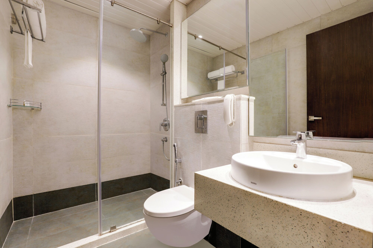 Bathroom 5, The Phlox Hotel, Dharwad