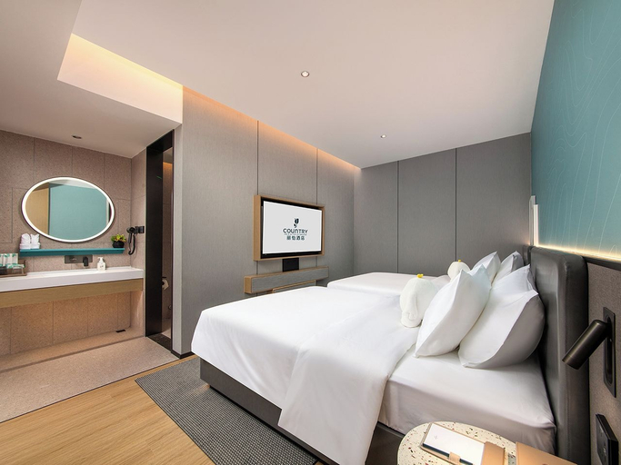 Room 2, Country Inn & Suites Huashi Metro, Guangzhou