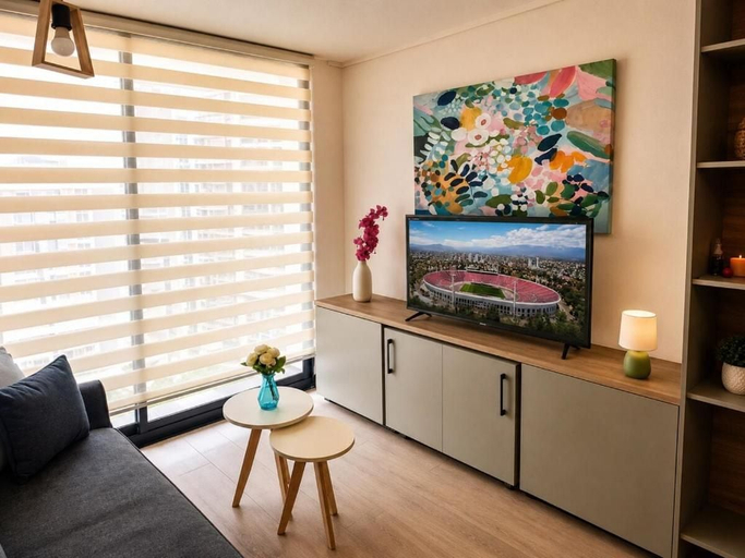 Living area, Acogedor y Moderno - Estadio Nacional, Cordillera