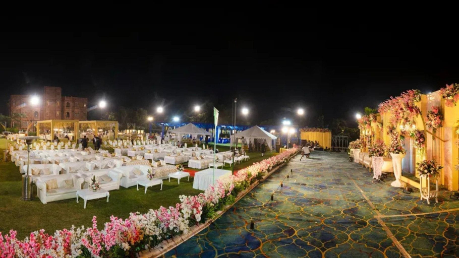 Outdoor banquet area 3, Hotel Garh Govind Jodhpur, Jodhpur