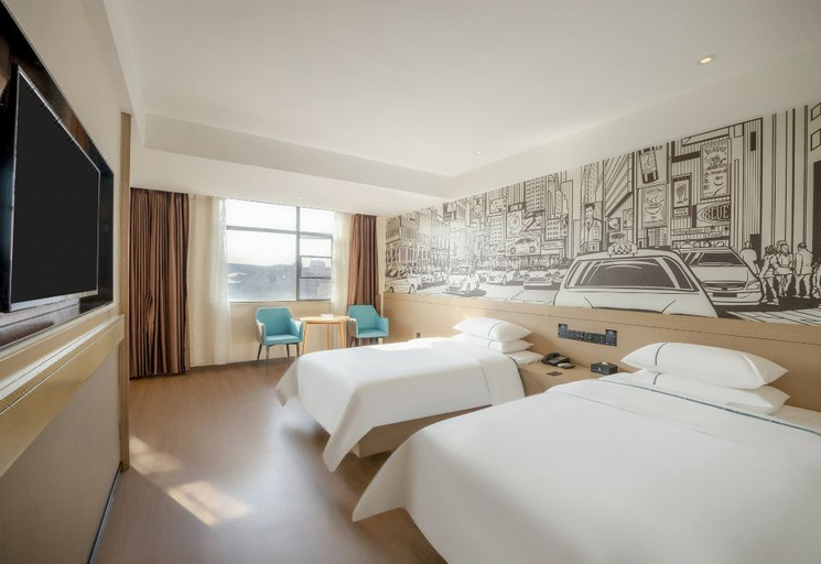 Bedroom 2, City Comfort Inn Jiangling People's Hospital, Jingzhou
