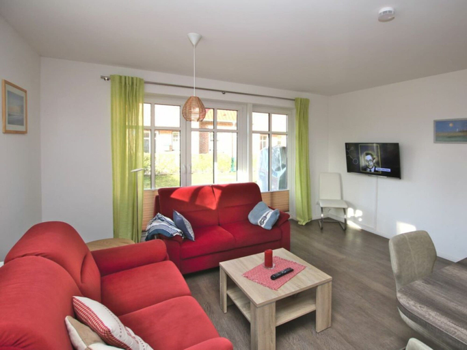 Living area 3, Strandstrasse 18 b, Apt. 1, Haus Paula, Nordfriesland